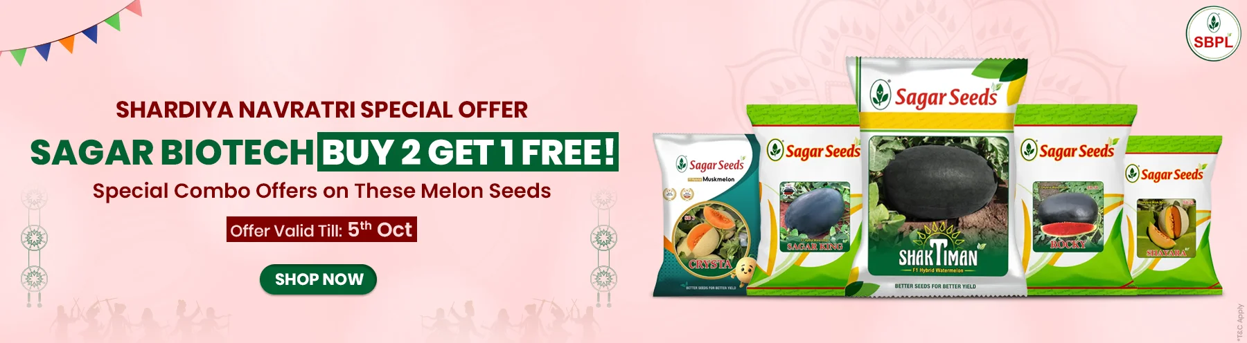 Sagar Biotech - Navratri Offer 2025