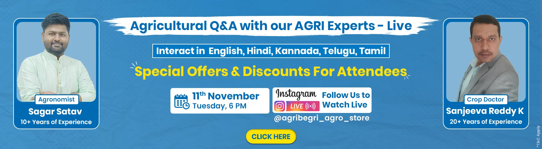 Live Session with Sagar sir & Sanjeeva  sir 