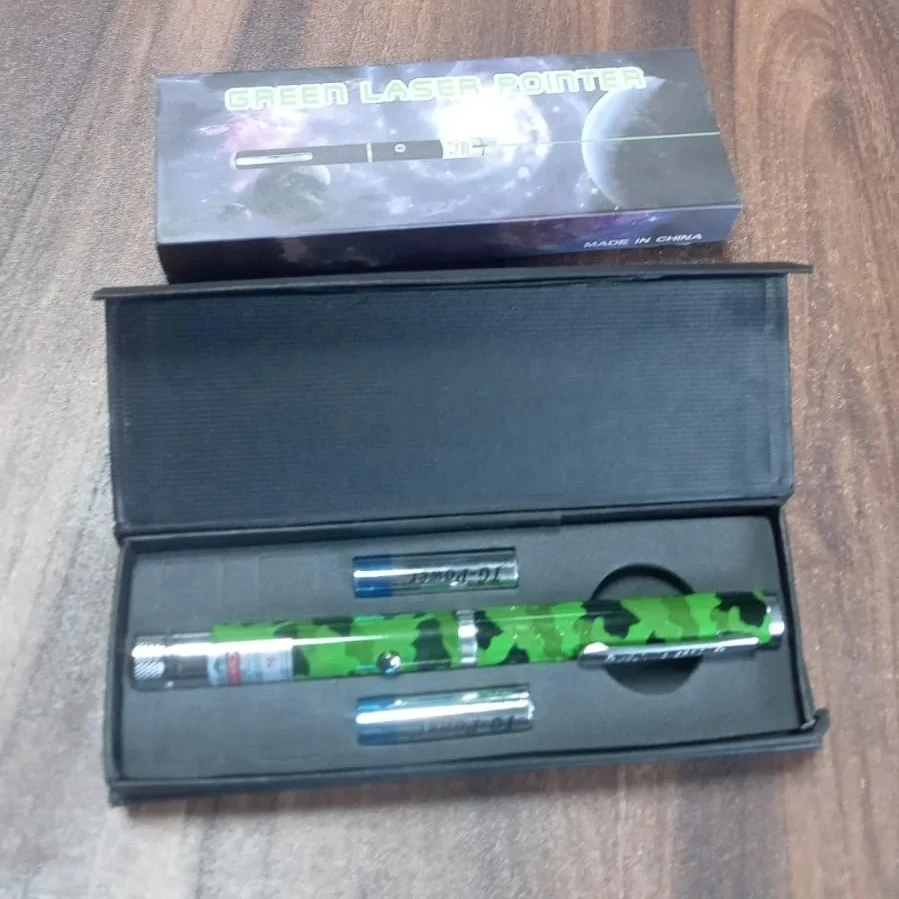 Green Multipurpose Laser Light, Disco Pointer Pen Beam With Adjustable Antena Cap To Change Project Design - Image 8