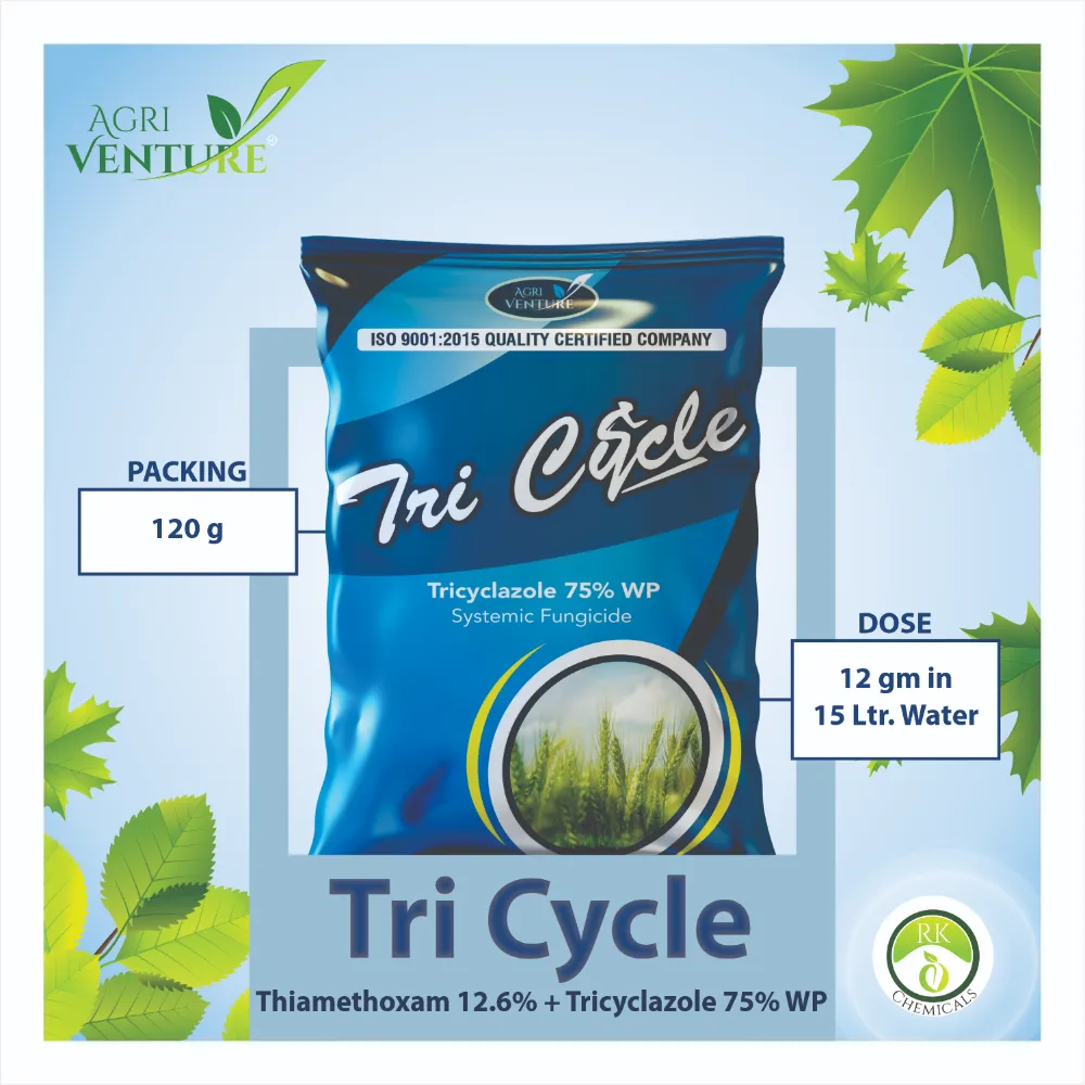Agriventure Tri Cycle Tricyclazole 75% WP Fungicide, Wettable Powder, Systemic Fungicide - Image 6