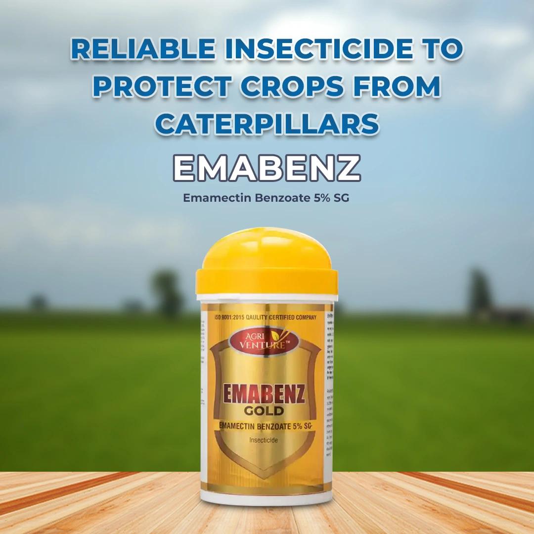 Agriventure Emabenz Gold (Emamectin Benzoate 5% Sg) Insecticide, Control All Types Of Worms And Caterpillars - Image 2