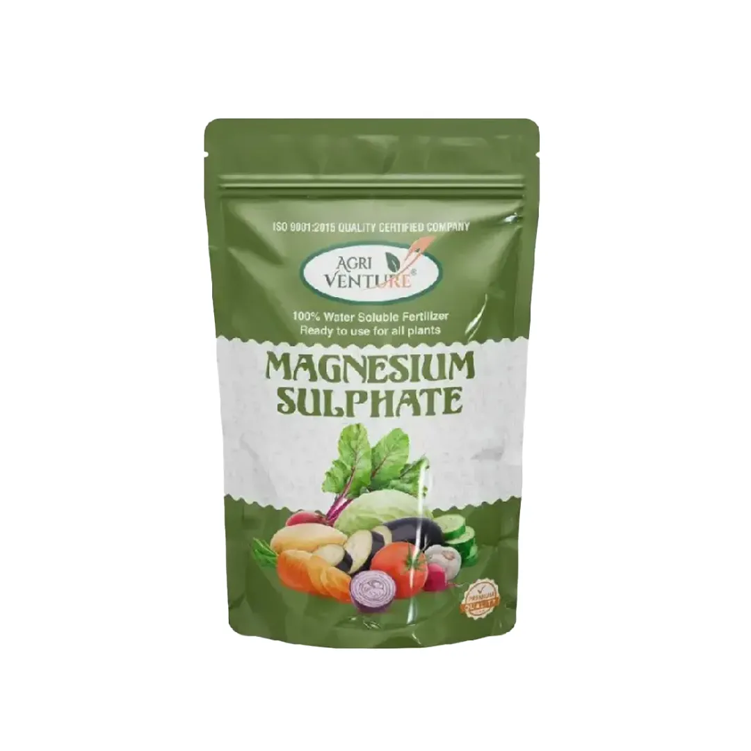 Agriventure Magnesium Sulphate 9.5%, Imported 100% Water Soluble Fertilizer, Increases Greenness and Ultimately Results in Yield and Crop Quality