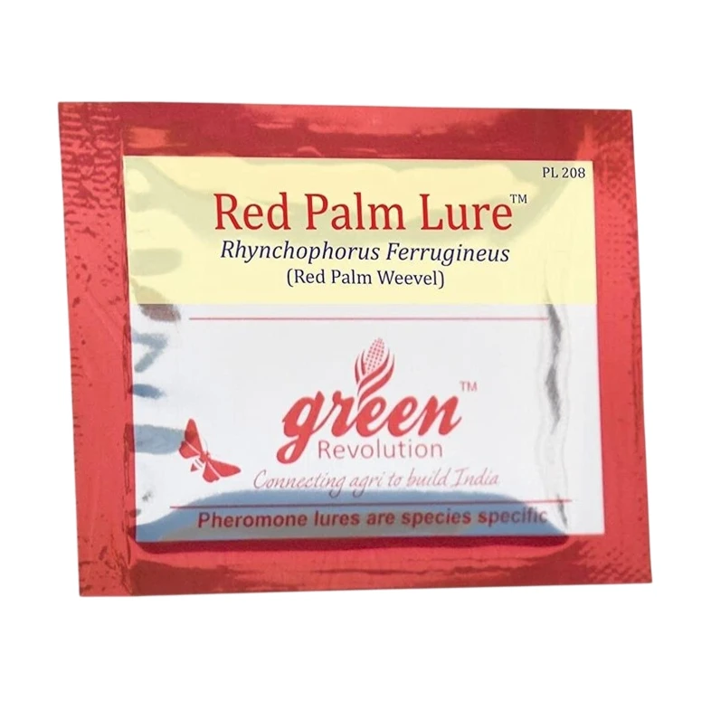 Pheromone Lure (Rhynchophorus Ferrugineus) For RPW - Red Palm Weevil. Useful In Coconut Palm, Date Palm, Oil Palm & Areca Nut Palm.