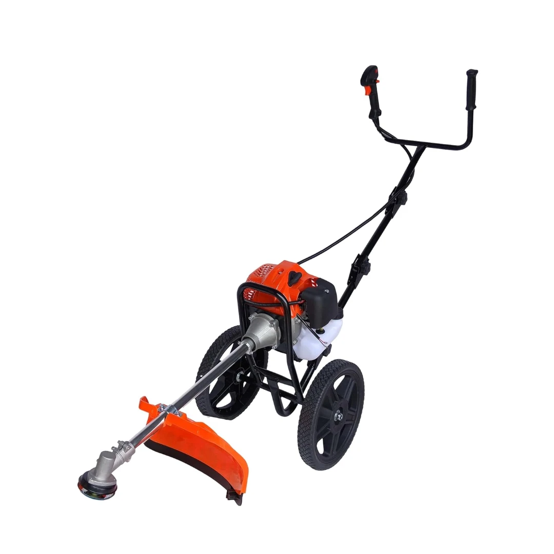 Fenton Krishi FTK-SP-52 3IT Trolley Brush Cutter, 52CC, 2 Stroke With 80T, 3T, Tap n Go Fuel Grass Trimmer