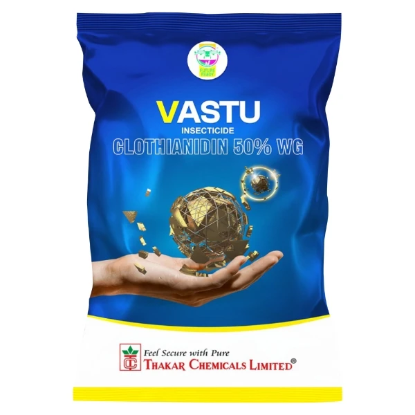 Thakar VASTU Clothianidin 50% WG Insecticide, Effective Crop Protection