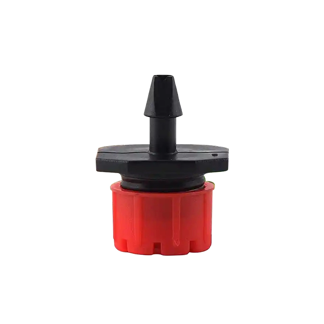 Adjustable Drippers Sprinklers Emitter, Thread Diameter: 0.25 Inch. Plastic Material.