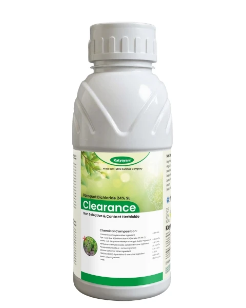 Katyayani Clearance Paraquat Dichloride 24% SL Non Selective Herbicide, Effective Weed Control
