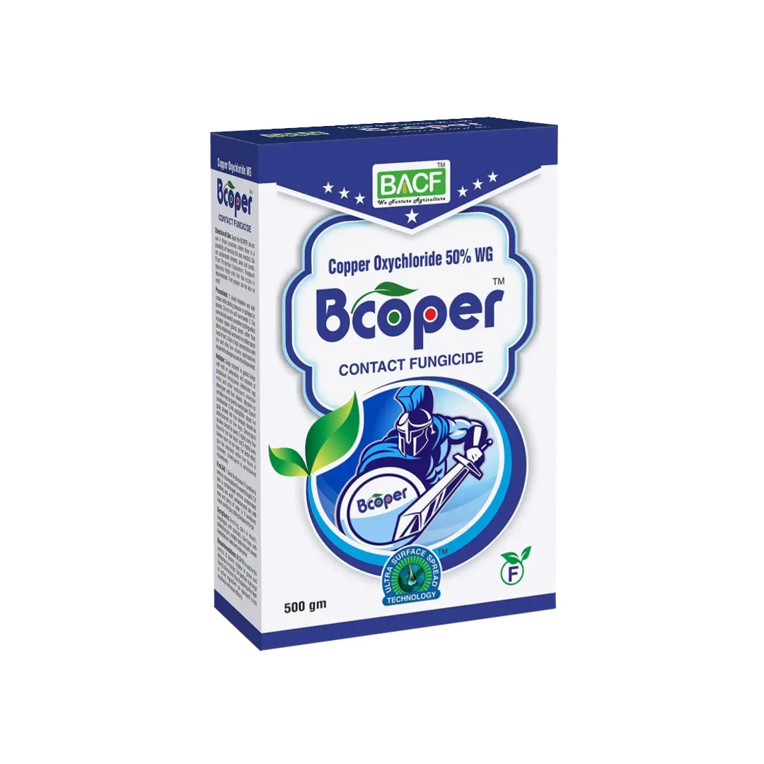 BACF Bcoper Copper Oxychloride 50% WG, Contact Action, Broad Spectrum Fungicide