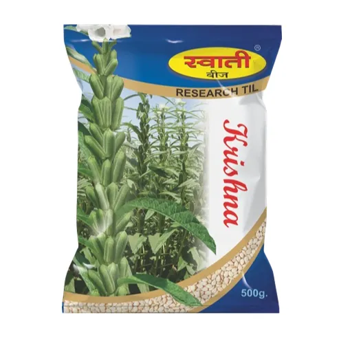 Swati Krishna Research Sesame Seeds, High Oil Yield White Til