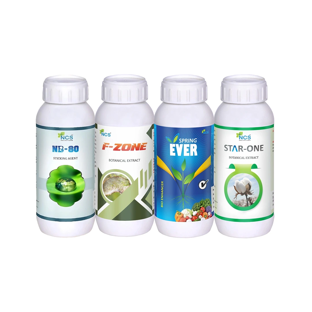 Suraksha Kit for Larva Control at Growth Stage First 40-45 days (F-Zone 250 ML + Star One 250 ML + Spring Ever 1 Ltr + NB 80 250 ML)