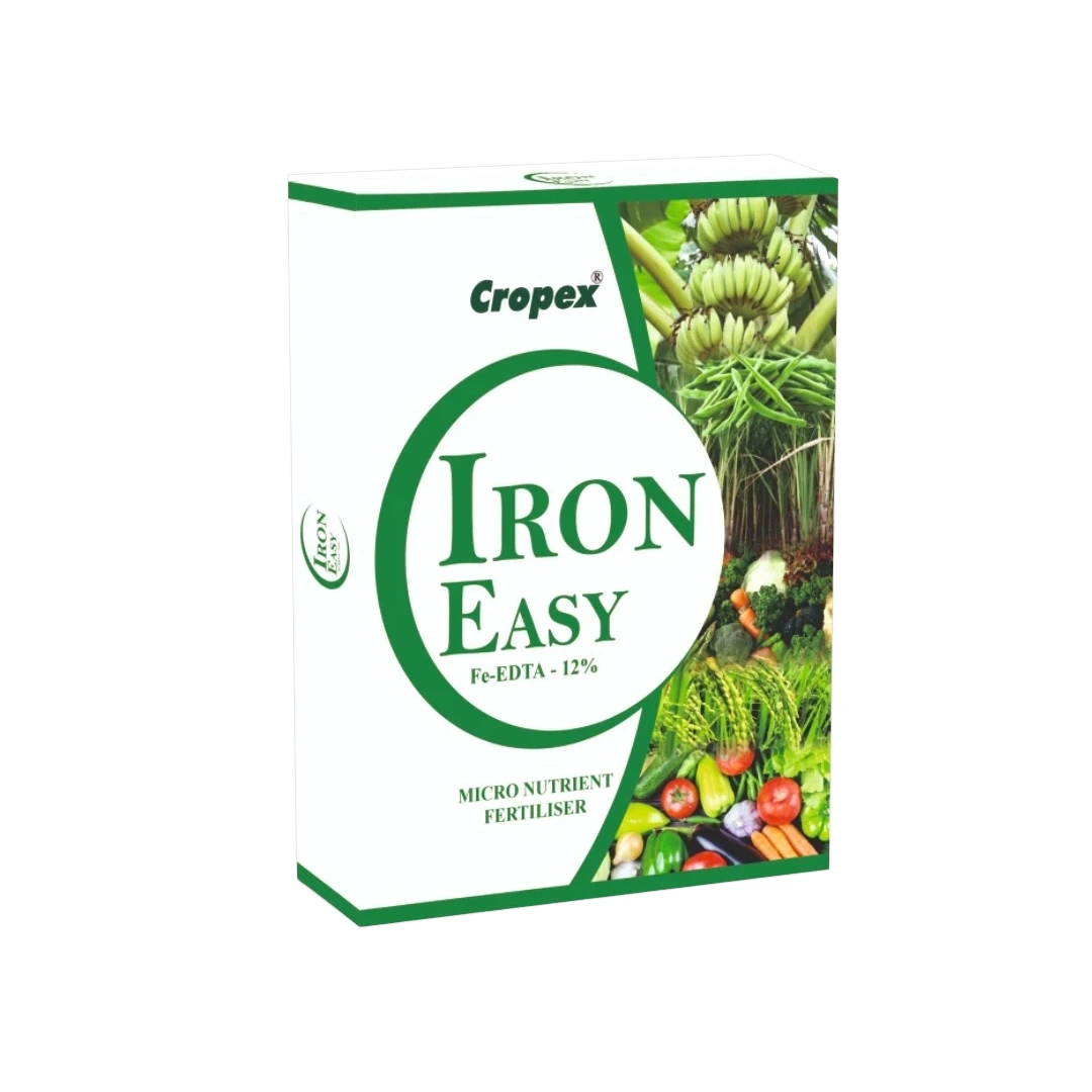 Iron Easy Fe-EDTA 12% Improves Chlorophyll formation, Prevents and Corrects Iron Deficiencies