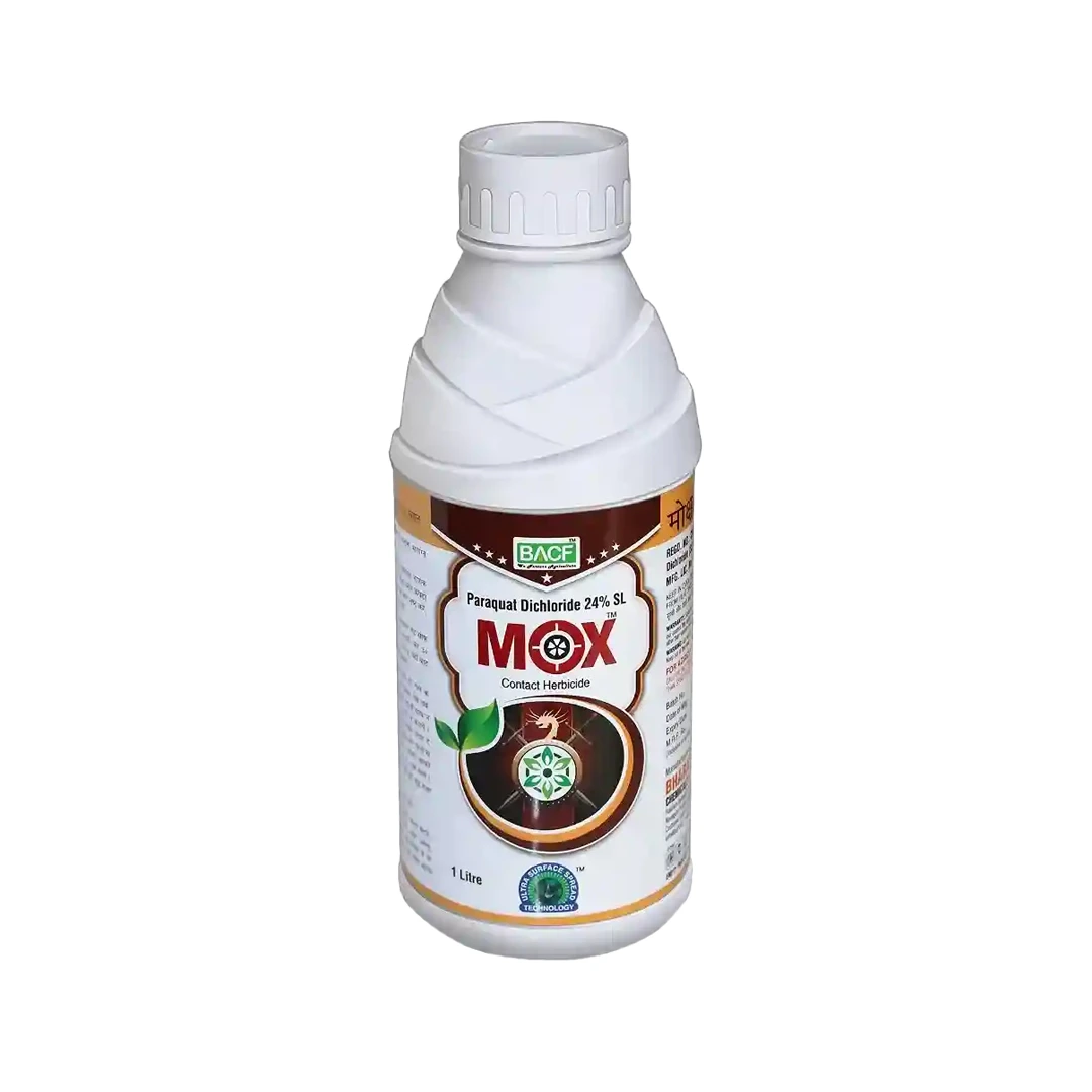 BACF Mox Paraquat Dichloride 24% SL Herbicide , Target To Grassy And Broadleaved weeds and other weeds pests