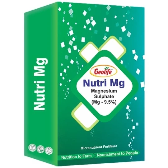 Geolife Nutri Mg 9.5% Fertilizer, Water Soluble For All Crops