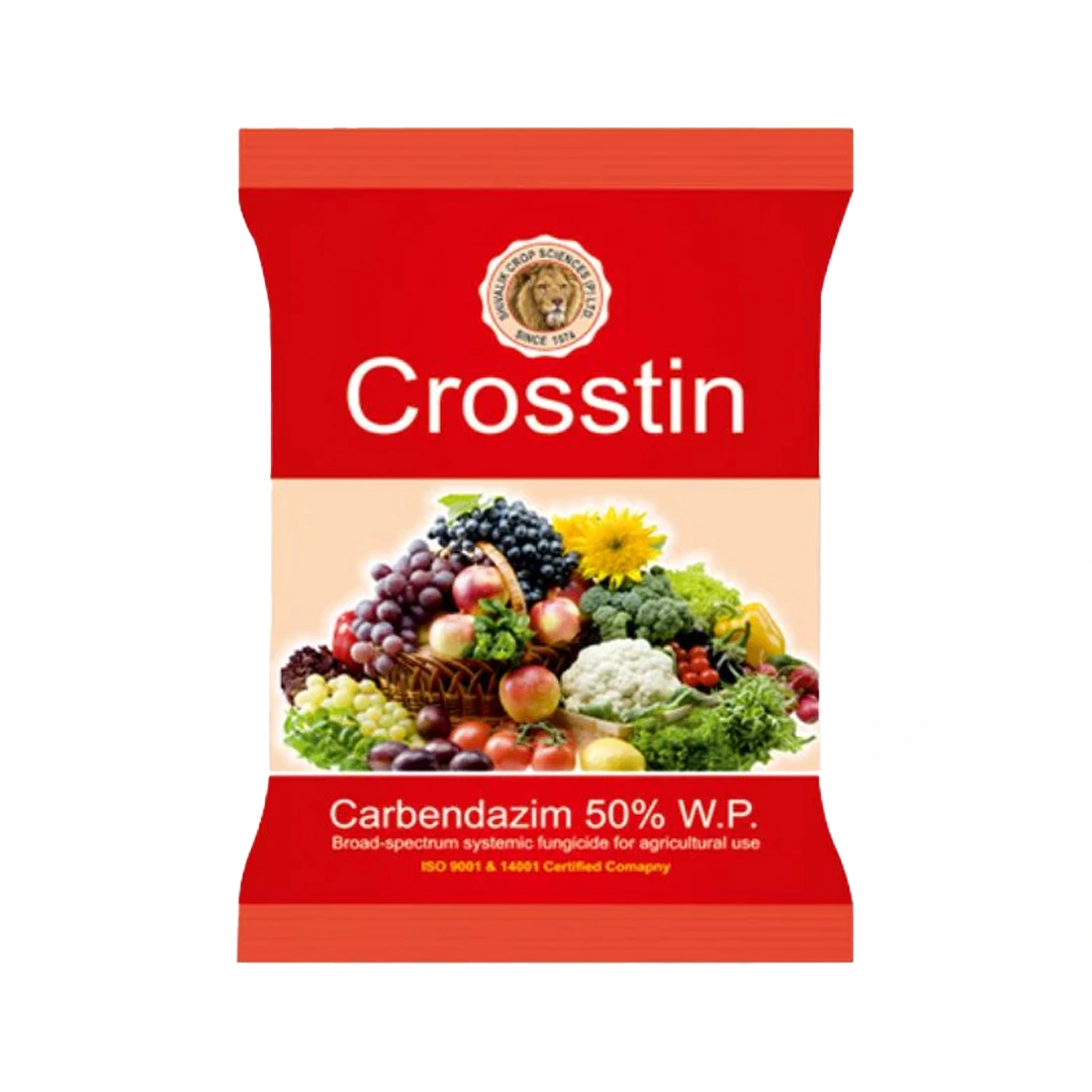Shivalik Crosstin Carbendazim 50% WP Fungicide, Broad Spectrum, Agriculture Use