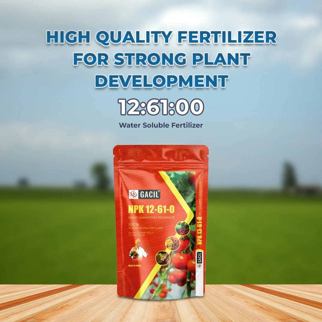 GACIL Mono Ammonium Phosphate (MAP) NPK 12:61:00 Water Soluble Fertilizer for Vegetables and Fruits - Image 2