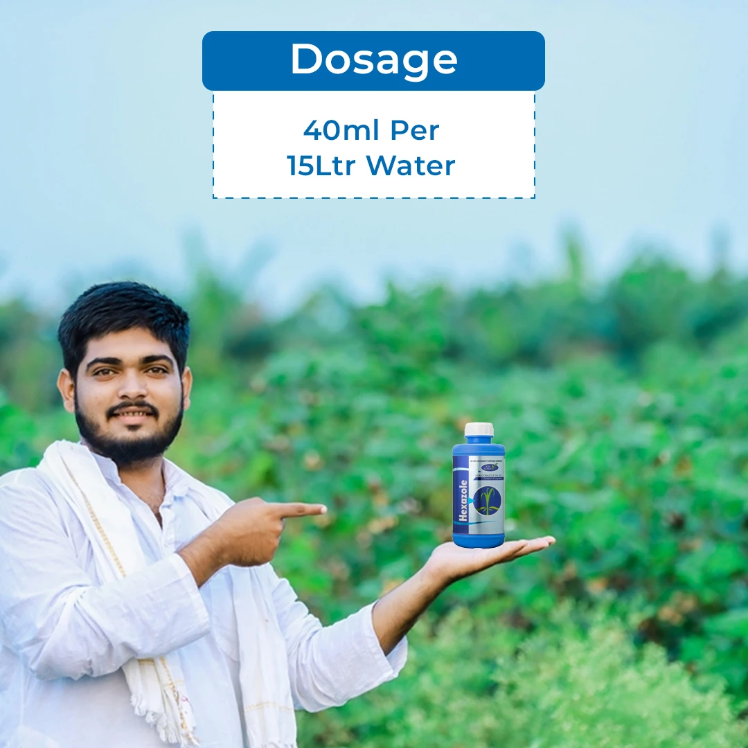 एग्रीवेंचर हेक्साज़ोल (हेक्साकोनाज़ोल 5% एससी) कवकनाशी, स्टिकर के साथ अनुकूलता - Image 5