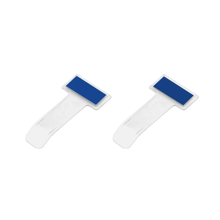 Fastag Windscreen Ticket Holder Clip For Car - Transparent (2 Pcs)