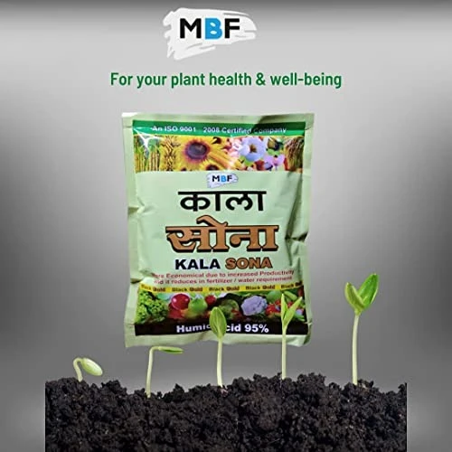 MBF Kala Sona Humic Acid 95% Plant Growth Promoter, Improves Soil Fertility And Structure - Image 4