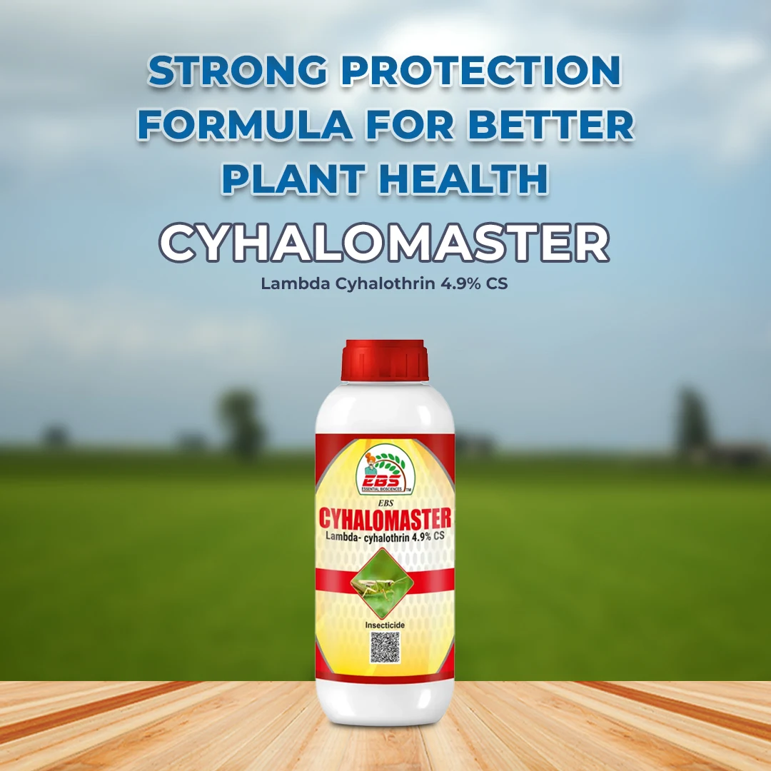 EBS Cyhalomaster Lambda Cyhalothrin 4.9% CS, Synthetic Pyrethroid Insecticide, Controls Wide Range Of Pests In Many Crops. - Image 2