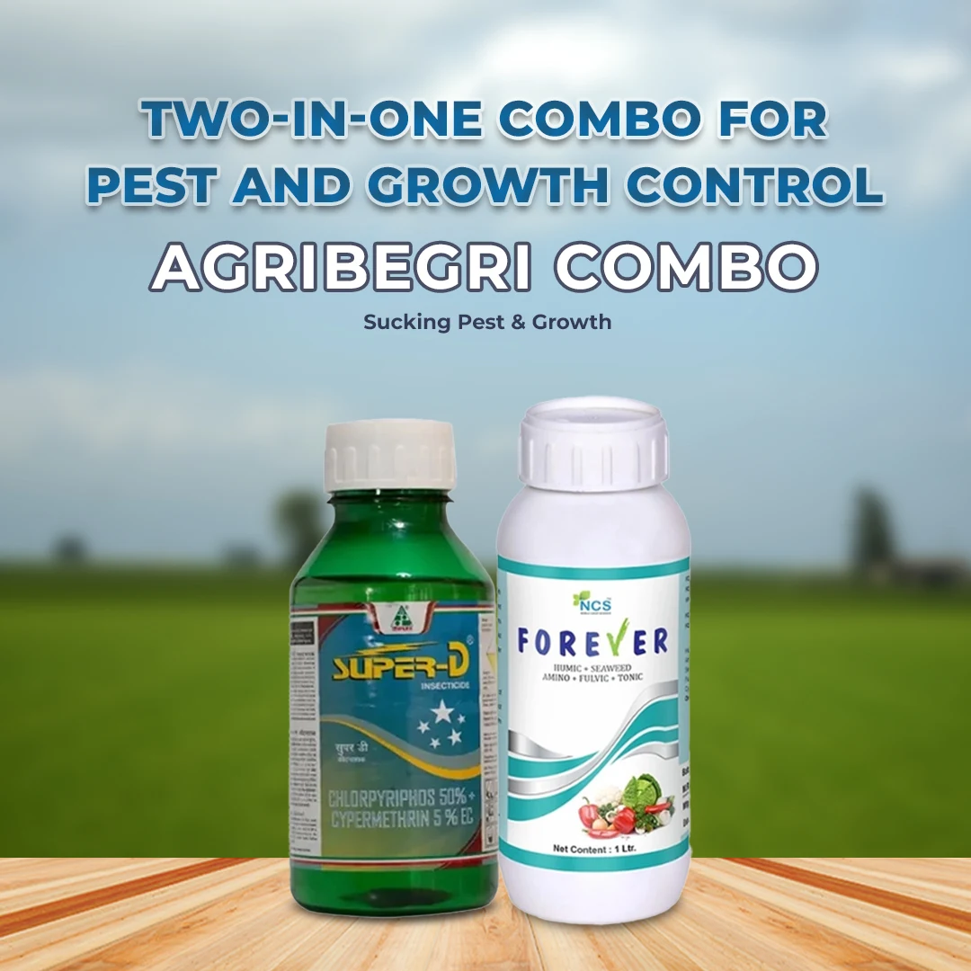 AgriBegri Sucking Pest & Growth Combo (Dhanuka Super D 500ml + NCS Forever 500ml) Protects Crops & Enhances Growth, Ideal For Sustainable Farming - Image 2