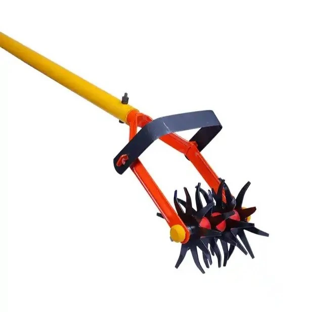 Bharat Agrotech Soil Miller, Hand Rotavator With Handle (Frp For Best Grip), 4FT Long Hard Material With Non Corrsion Ability - Image 3