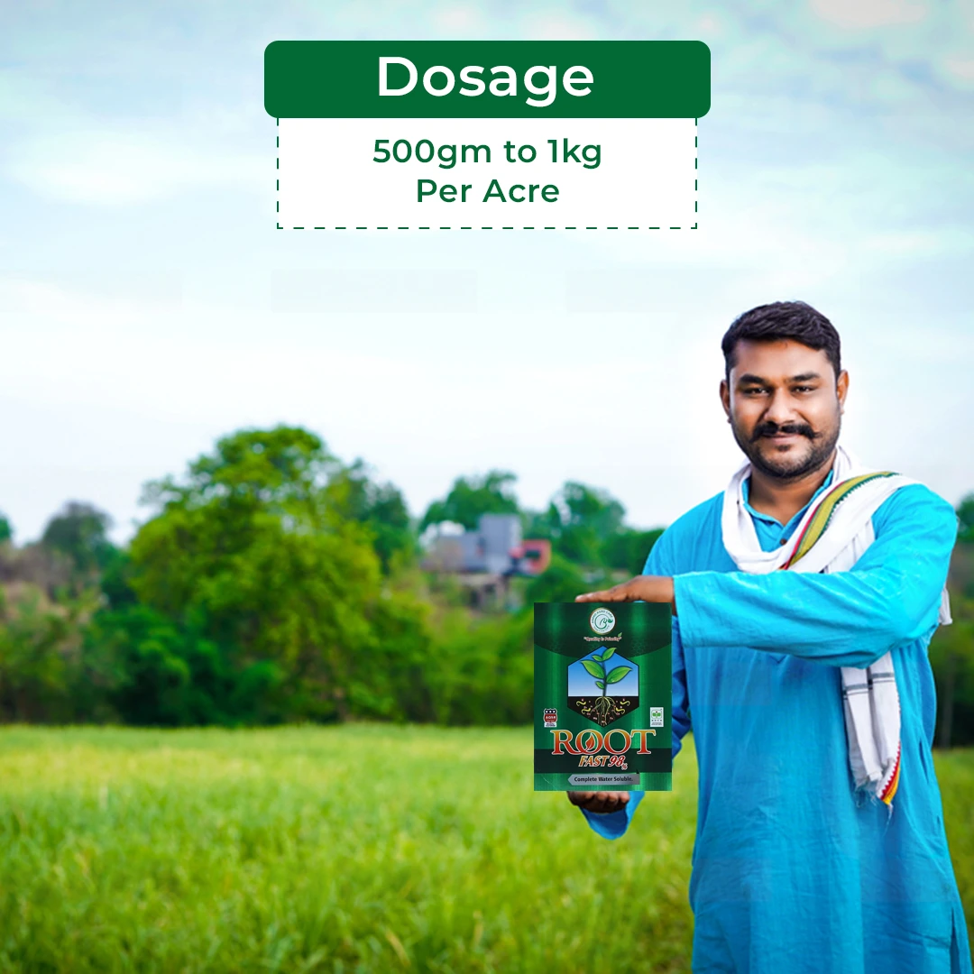 Anand Root-Fast Powder (Super Potassium Hamate 98%) Plant Growth Promoter, Improves Soil Health And The Nutrient Uptake - Image 5