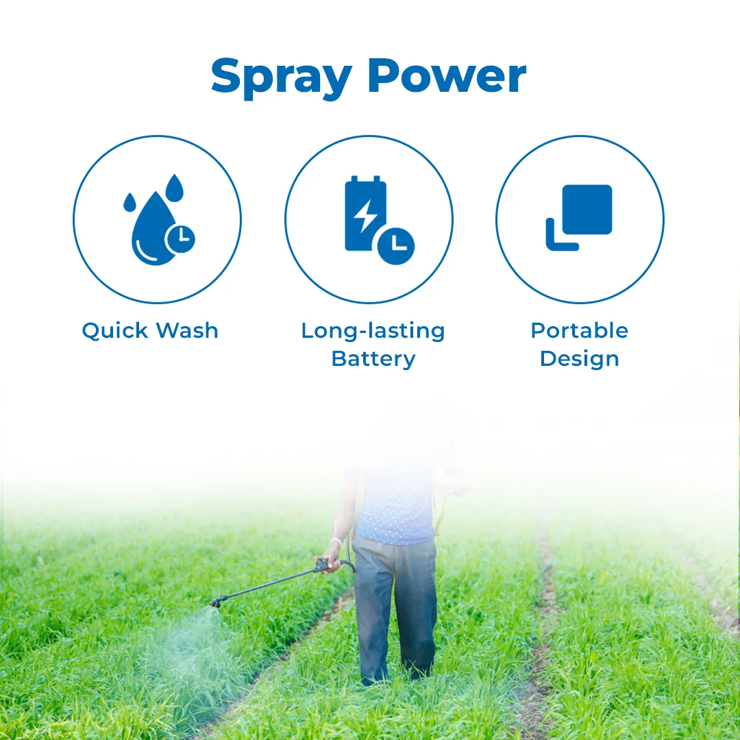 Pad Corp Double Bull Portable Battery Sprayer - 12v 14Ah - Image 3