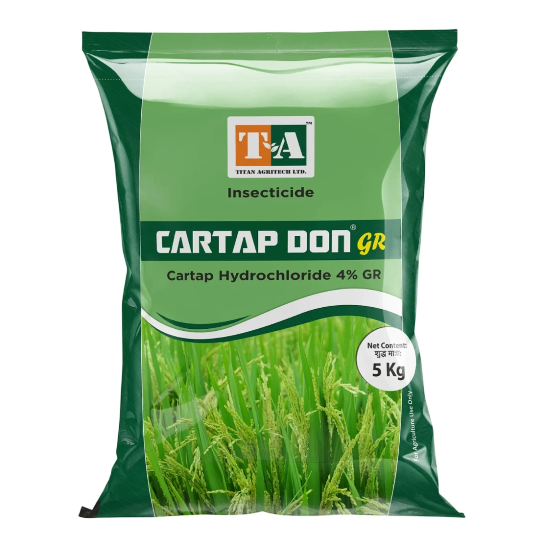 Titan Agritech Cartap Don GR Cartap Hydrochloride 4% GR Insecticide, Effective In Rice Crops