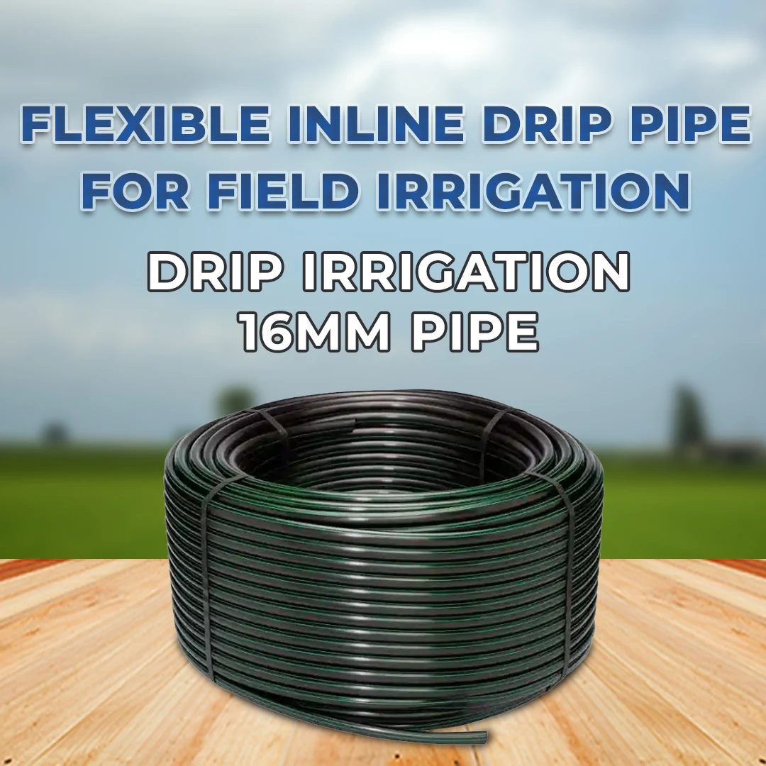 Inline Drip Irrigation Pipe 16mm | Buy Online