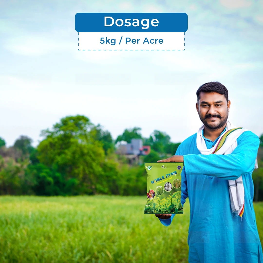 नोबल जाइम यूनिक मिट्टी सुधारक, मिट्टी की नमी, संरचना और जीवन शक्ति को बढ़ाए, सभी प्रकार की फसलों के लिए उपयुक्त - Image 5