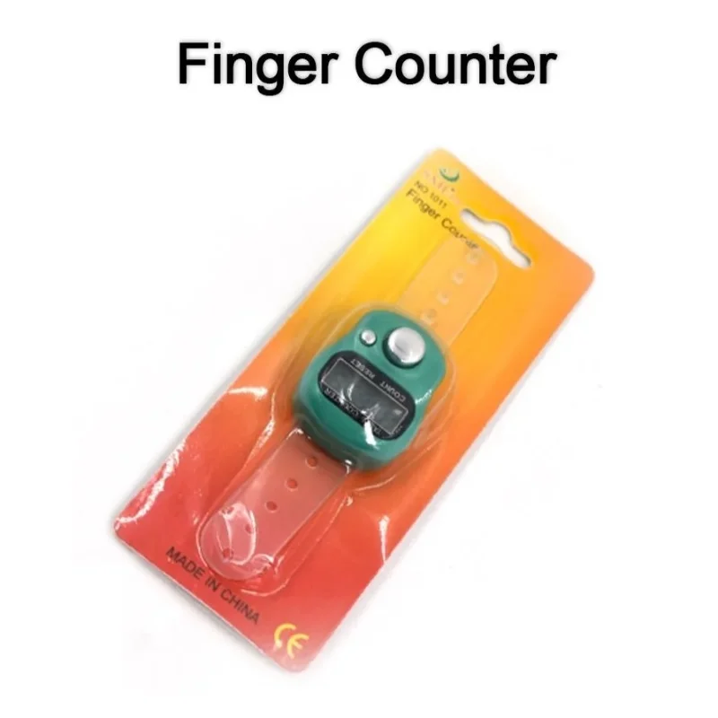 Digital Finger Counter, Digital Head Electronic Tally Counter (Multi-Colour) - Image 6