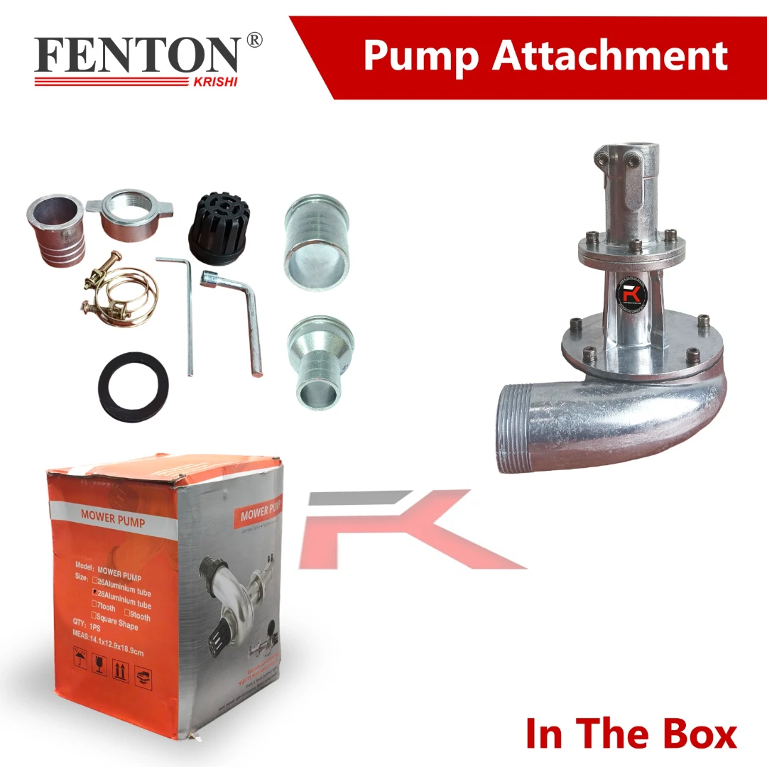 Fenton Krishi FTK-WPA-BC26 Water Pump Attachment For Brush Cutter 26MM Shaft, Grass Cutter Acessories - Image 4