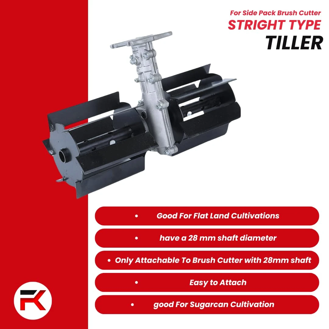 Fenton Krishi FTK-TA-28ST 28mm Straight-Type Shaft, Compatible with Side Pack Brush Cutter - Image 3