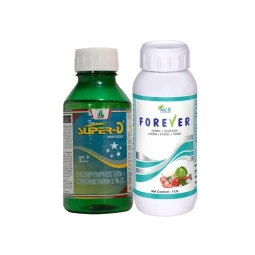 AgriBegri Sucking Pest & Growth Combo (Dhanuka Super D 500ml + NCS Forever 500ml) Protects Crops & Enhances Growth, Ideal For Sustainable Farming