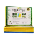 WAVAR Sticky Trap A5 Size, 20 Yellow And 5 Blue Combo, 6 x 8 Inch, 3mm Thickness, Eco Friendly Pest Control Solution