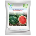 Iris CRIMSON KING F1 Hybrid Watermelon Seeds, Bright Red And Early Maturity