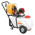 Neptune PS-50 Portable Trolley Power Sprayer, 2-Stroke 26CC Engine, 50L Tank, Spray Gun, 50 Meter Hose with Reel, Ideal for Farming & Garden