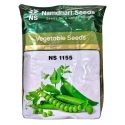 Namdhari NS 1155 Peas Seeds, Mattar ke Beej, Medium Green Color, High Yield Potential