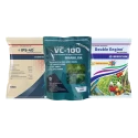 Berrysun VC-100 Combo Pack (VC-100 1kg + IPS-40 100gm + Double Engine 250gm) Effective For Virus And Pest Control In Crops