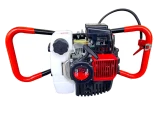Double Wolf 52CC 2 Stroke (Single Handle) Petrol Engine Earth Auger, Ideal For Small To Medium-Scale Agricultural And Landscaping Tasks.