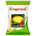Sagar Golden King F1 Watermelon Seeds, Dark Yellow Skin, Deep Red Flesh And High Yield