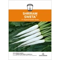 Shriram SWETA F1 Hybrid Radish Seed, Cylindrical Shape And Shiny White Color