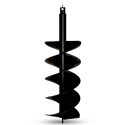 Balwaan PT-10D Double Spiral Planter, 10 Inch Earth Auger, Heavy-Duty, Faster Drilling And Durable