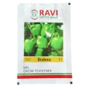 Ravi Brahma F1 Hybrid Capsicum Seeds, High Yield, Suitable For Kharif And Rabi Season