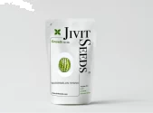 Jivit F1 Hybrid JS Himalaya Watermelon Seeds, Oblong Shape and Dark Green Color.
