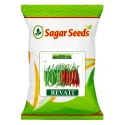 Sagar Revati F1 Hybrid Chilli Seeds, Dark Green And Glossy Red, Medium Pungency, High Yield