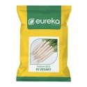 Eureka ES VEDANT Improved Hybrid Radish Seeds, High Yield, Ivory White Roots