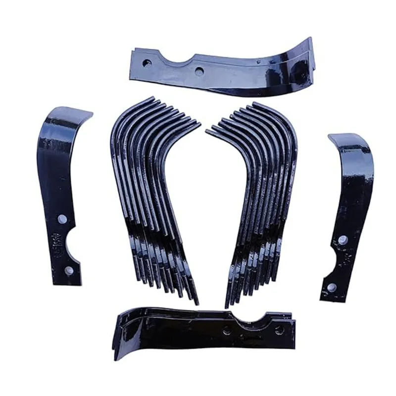 AJ Kisan Dry Land Blade For 5 To 12 HP Power Tiller and Weeder Attachment, Made From Durable Mild Steel